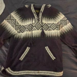 Alpaca wool pull over size M